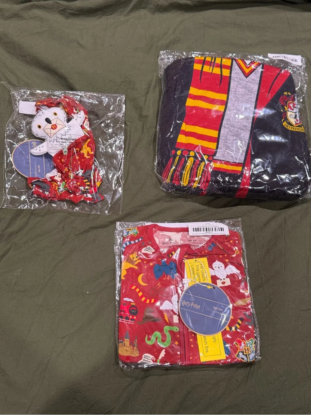 NIB Little Sleepies Harry Potter OG first release bundle